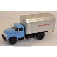 012-АГ ЛуМЗ-890Б (130) фургон, синий с серым